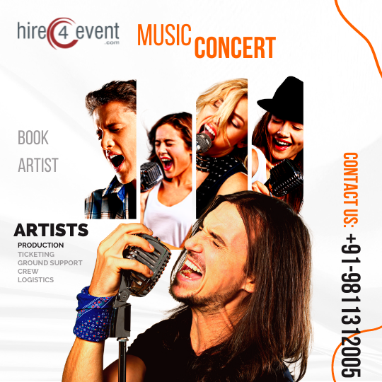 Best Live Music Concert, event organizer in Delhi, Noida, Gurgaon   